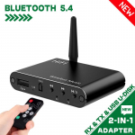Bluetooth 5.4 helivastuv&otilde;tja saatja 3,5 mm AUX RCA USB U-ketta DSP dekodeerimine EQ HIFI stereo ruumilise muusika juhtmevaba adapter BT100
