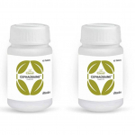 Charak Pharma Cephagraine Tablet Twin Pack for Relief in Sinusitis and Migraine (Pack of 2)