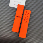 Smart TV kaugjuhtimispuldi kaitsekate, pakseneb libisemisvastane silikoon Bn59-01357 oranž