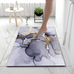 Marmorimustriga K&ouml;&ouml;gimatt Uksematt Vaip Vastupidav Imav Libisemiskindel Sissep&auml;&auml;su Voodi&auml;&auml;rne Vaip Pestav Elutuba 80x120cm