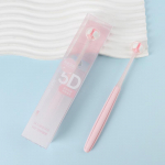 &Uuml;levoolu 3-poolne hambahari: 10 000 pehmet harjast, libisemiskindel k&auml;epide, 5D harjapea - Ideaalne koduseks kasutamiseks t&auml;iskasvanutele ja rasedatele naistele kirsi&otilde;ie roosa v&auml;rv