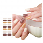 Poolk&otilde;vastatud geelk&uuml;&uuml;nte kleepsud T&auml;ielikult katvad k&uuml;&uuml;nelakikleebised Isekleepuvad geelk&uuml;&uuml;nte ribad DIY k&uuml;&uuml;nedekoratsioonid 17