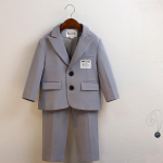 &Uuml;likond Poistele Kevadine Vabaaja Laste Koolivorm R&otilde;ivad Handsome Kids &Otilde;htujuhi Esinemiskost&uuml;&uuml;m 2-11 Aastat Poisi S&uuml;nnip&auml;ev Bleiserite Komplekt 130cm