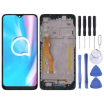 LCD-ekraani ja digiteerija t&auml;ielik koostis raamiga Alcatel 1SE 2020 OT5030 5030 5030D 5030F jaoks(Must) must