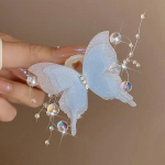 Butterfly Hair Caws Back Shark Juukseklamber Naistele Armsad Elegantsed Juuksen&otilde;elad Juukseaksessuaarid