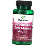 Mere mineraalid, Punavetikad, Sea Minerals Red Marine Algae, Swanson 60 kapslit (71280391) 60vcaps