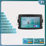 Ossuret Intelligent 7862 2din Android Autoraadio Dacia Logan Dokker Duster Sandero Lodgy Renault Captur Symbor Duster Lada Xray 2 Multimeedia GPS-i jaoks P1 4Core 1G 32G AI