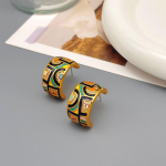 Kvaliteetsed retro emailitud tsirkoonist k&otilde;rvar&otilde;ngad - ainulaadne Euroopa ja Ameerika stiil