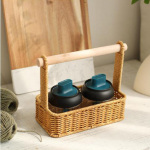 Basket for Dish Storage, Use in The Kitchen 21.5cmx11.5cmx20cm