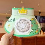 P&auml;ikesepaneeliga ventilaatoriga m&uuml;ts Laste p&auml;ikesekaitsem&uuml;ts Poiste ja t&uuml;drukute suvine UV-kaitsega taevasinine silinderm&uuml;ts Beebi p&auml;ikesekaitsem&uuml;ts 3-12 years old