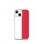 Coque T&eacute;lephone Drapeau Pologne &ndash; iPhone 13 mini