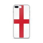 Coque iPhone &ndash; iPhone 8 Plus &ndash; Drapeau Angleterre &ndash; Supp &ndash; Mitmev&auml;rviline &ndash; TPU l&auml;bipaistev