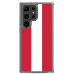 Coque T&eacute;l&eacute;phone &ndash; Samsung &ndash; Galaxy S23 &ndash; Drapeau de l'Autriche &ndash; Supp &ndash; Mitmev&auml;rviline