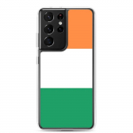 Coque T&eacute;l&eacute;phone &ndash; Samsung &ndash; Galaxy S21 &ndash; Drapeau Irlande &ndash; Supp &ndash; Mitmev&auml;rviline