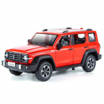 Uus 1:24 Paak 300 MAASTURI Auto Sulamist Auto Mudel Valatud Metallist M&auml;nguasi Maastikuauto Auto Mudel Heli ja Valgus T&otilde;mba Tagasi Uksed Avanevad Laste Poisi Kingitus punane