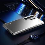 Samsung Galaxy S23 S24 S25 Ultra 5G jaoks &Uuml;mbris J&auml;&auml;tunud Magnetiline Metallmaterjal Matt &Uuml;li&otilde;huke S24Ultra S25Ultra Kaitsekate For Galaxy S22 Ultra h&otilde;be