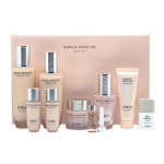 OHUI Miracle Moisture Pink Barrier 4pcs Special Set Korean Skincare Gift Set Skin Softener 150ml + Emulsion 130ml + Essence 20ml + Cream 30ml 4pcs Special Set