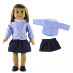 1 komplekt kauneid vabaaja nukuriideid 18-tollisele Ameerika nukule. Valikus palju stiile A90 fit 18 inch doll