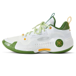 Li Ning Performance Spordijalatsid P&otilde;rutust neelavad Vastupidavad Madalad Korvpallijalatsid Meeste Tossud Valge Roheline ABAS083-30 44⅓ white