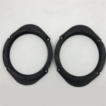 2x auto k&otilde;lari vaheadapter, must Mazda jaoks 3 5 6 8 Ford Convert 5 x7 to 6,5