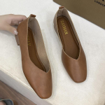 Naine Elegantne Suvine Prantsuse Kandiline Nina Rohelised Mary Janes Armsad Vabaaja Madalad Kingad Naiste Retro Kingad Madala Kontsaga Pehme Tallaga Madalad Kingad 40 &scaron;okolaad