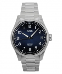 Oris Big Crown Propilot Roostevabast terasest Sinise sihverplaadiga Automaatne 01-751-7761-4065-07-8-20-08P 100M Meeste k&auml;ekell sinine