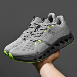 Meeste vabaaja tossud Mehele V&otilde;rkmoe must Sporditossud Jooksutossud Abikaasa 2024 Suvised vabaaja tossud mugavus 39 hall