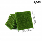 Kunstmuru matt vaip Simulatsioon muru muru miniatuurne maastiku stseen DIY kodukaunistus aed rohelised v&otilde;ltstaimed