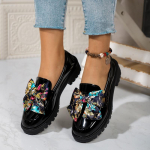 Moodne Vibu Naiste Kontsaga Mokassiinid Kingad S&uuml;gis Uus Mood Madalad Kingad 2025 Elegantne Klassikaline Pumbad Kleidi K&otilde;ndimiseks Zapatillas De Mujer 36 must