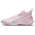 Li Ning Sonic 10 V1 Vastupidavad l&ouml;&ouml;gisummutusega toetavad korvpallijalatsid Meeste Korvpallijalatsid Maasikaroosa &Otilde;itsva Kirsiga ABAS069-G 47⅔