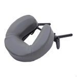 Easy to Install Face Massager Holder with Headrest Pillow Universal Spa Bed Stand Black