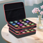 yo Balls Storage Bag Handbag Carrying Case Protector Multipurpose with Handle Wear Resistant punane