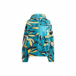 Adidas X Stella McCartney Jacquard Fliisist Top Mustriline Paks Spordihuppari Jakk Naiste Jakk Gulf-Blue IK9339 M