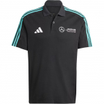 Adidas X Mercedes-Amg Petronas F1 Team Ss25 Dna Moodne Spordi Polo S&auml;rk Meestele Polo S&auml;rgid Must JV5430 3XL