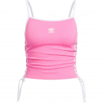 Adidas Originals Pingutusn&ouml;&ouml;riga Tepitud Tanktop Klassikaline Kitsas Mugav Triibuline Spordivest Naiste Topid KE3888 XL