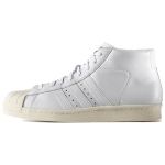 Adidas Originals Pro Model Vintage S&uuml;nteetiline Nahk Vabaaja Libisemisvastased Kerged Keskmise K&otilde;rgusega Rula Kingad Unisex Tossud Valge S75031 41⅓