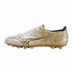 Mizuno Alpha Japan Ag &Uuml;marotsaline Paelkinnitusega Ag (Kummist l&uuml;hikesed trukid) Libisemisvastased Kulumiskindlad Sobivad Jalgpallijalatsid Meeste Jalgpallijalatsid Platinum P1GA246150 40