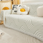 Diivani katteriie &scaron;enill Ins Style P&otilde;hjamaade tolmukindel diivanikate kriimustusvastane Four Seasons universaalne k&otilde;ikeh&otilde;lmav diivanir&auml;tik 180*130cm