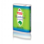 Yogi Kanthika Ayurveda kurguvalu leevendavad tabletid Pakk 2 tk, 140 tabletti iga&uuml;ks Suhkruvabad pastillid k&ouml;ha ja kurguvalu jaoks