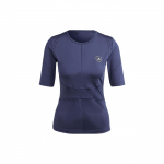Adidas X Stella McCartney logoga T-s&auml;rk Naistele Topid Sinine IB6783 XS
