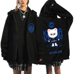 Stray Kids Mood Moodi Naiste Meeste Unisex S&uuml;gis Talv Uus Pika Varrukaga Pullover Topid &Scaron;ikk T&auml;navamood Vabaaja Lahtine &Uuml;laosa L