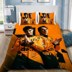 Tekikate Padjap&uuml;&uuml;r Voodipesukomplekt F1 L-Lando N-Norris T&auml;iskasvanud Poiss T&uuml;druk Magamistoa Kaunistus Laste Kingitus &Uuml;heinimese Kaheinimese Suur Suurus AU Single 140x210cm