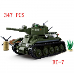 S&otilde;jav&auml;es&otilde;idukid Tankikomplektid SWAT Armee Linnapolitsei T34 Mudel Ehitusklotsid DIY Telliskivi Laste M&auml;nguasjad Klassikaline Teine maailmas&otilde;da WW2