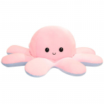 Pehme pehmest materjalist kahepoolne kaheksajalg viskepadi pl&uuml;&uuml;sm&auml;nguasi nukk kahepoolne kaheksajala nukk laste rahustav kaltsunukk 40cm（0.2kg）