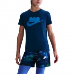 Nike Lego koost&ouml;&ouml; T-s&auml;rkide kollektsioon Pehme kerge l&uuml;hikeste varrukatega laste topp II5198-477 XS