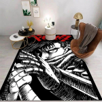 Anime Berserk Guts Joonisfilm P&otilde;randamatt Ristk&uuml;likukujuline Libisemiskindel Kodu Pehme Vannitoamatt V&auml;lisuks Sise- V&auml;lismatt Hotelli Dekoratsioonimatt 50X80cm gray