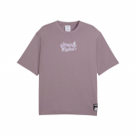 Puma Ripndip FW25 &Uuml;mmarguse kaelusega L&otilde;dva l&otilde;ikega L&uuml;hikeste varrukatega T-s&auml;rk Unisex Topid 632413-64 S