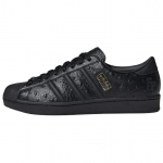 Adidas Originals X Footpatrol Superstar Mugav istuvus Rula kingad Unisex tossud Must KH9923 43⅓