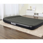 Matelas pneumatique - BESTWAY - 2 places - Noir - 203x152x30 cm - Gonfleur automatique must
