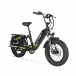 Cyrusher Glider elektriline kaubaratas 52V 15,6Ah akuga must
